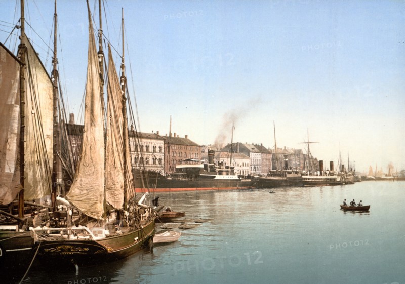 Hafenstrasse (i.e., Havnegade), Copenhagen, Denmark