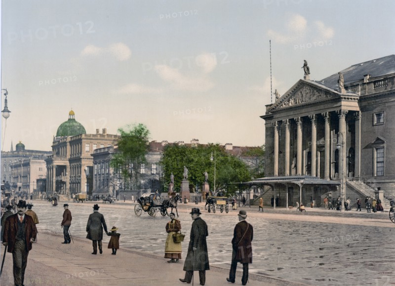 Opera Place, Berlin, Germany 1890