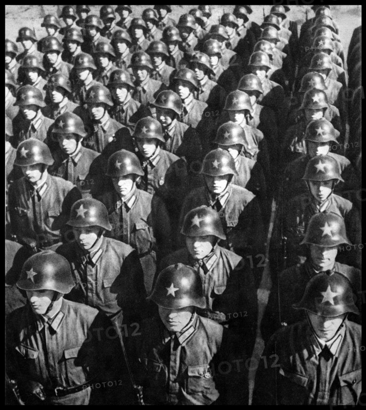 Photograph of members of the Red Army during the Second World War