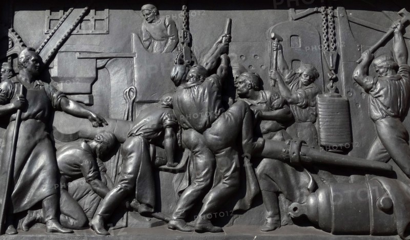 The Crimean War Memorial in St James's, London