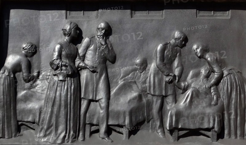 The Crimean War Memorial in St James's, London