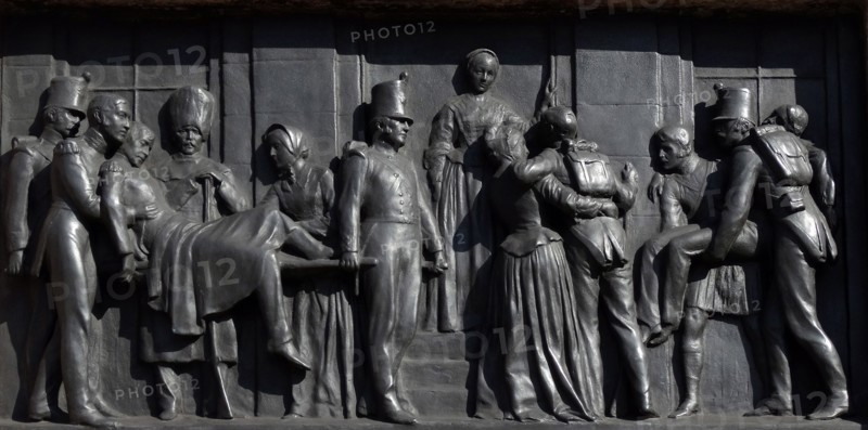 The Crimean War Memorial in St James's, London