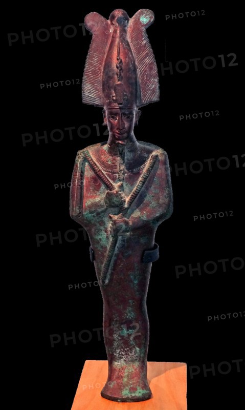 Statuette of the god ancient Egyptian God Osiris