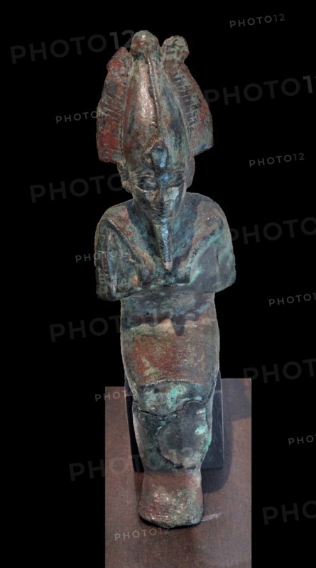 Statuette of the god ancient Egyptian God Osiris