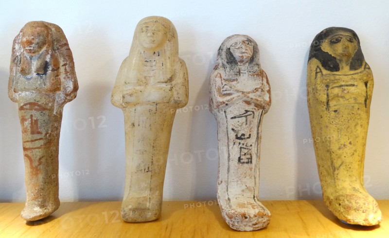Egyptian Ushabti or ushabtis.