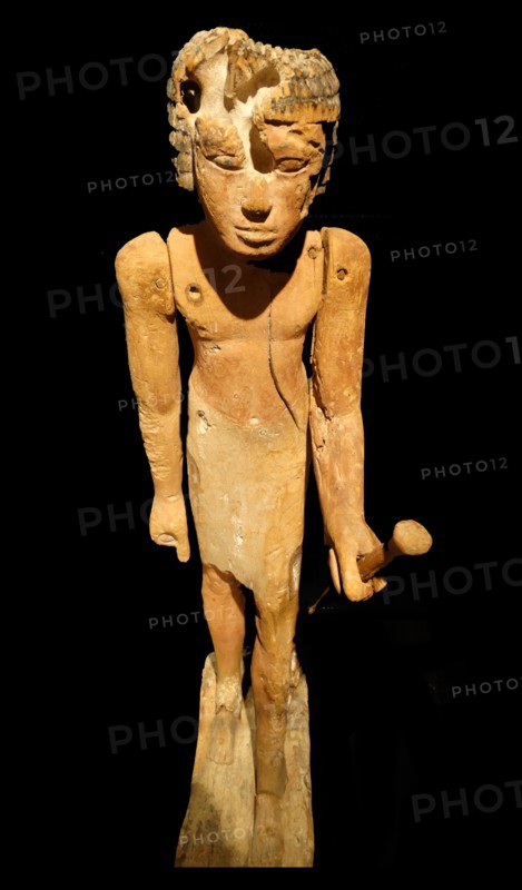 statue of an Egyptian Noble. From a Sixth Dynasty tomb, 2323-2150 BC