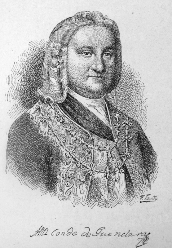 Pedro Cebrián y Agustín, 5th Count of Fuenclara, Grandee of Spain,