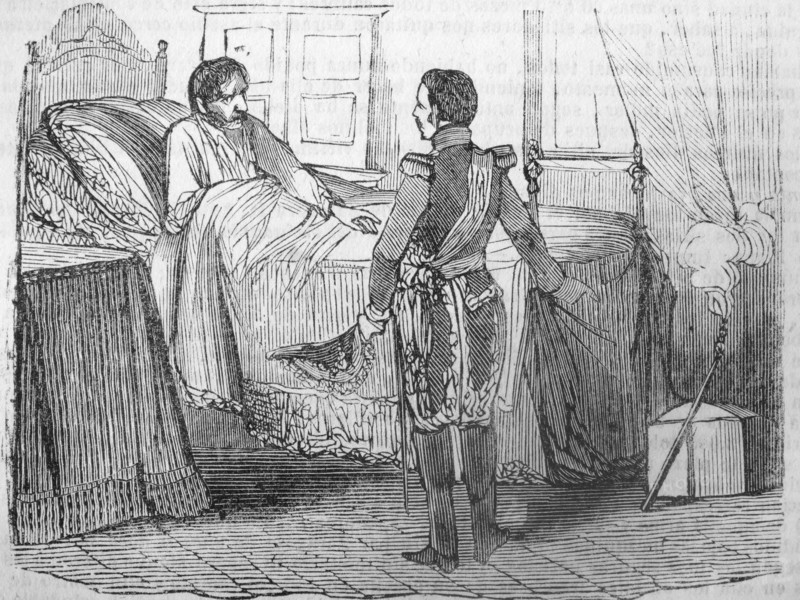 Engraving depicting General José de Palafox y Melci