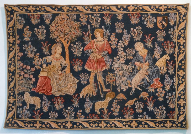 Tudor period, wall hanging tapestry