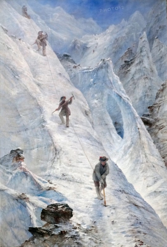 Elijah Walton (1832-1880) Alpine Climbers, 1869