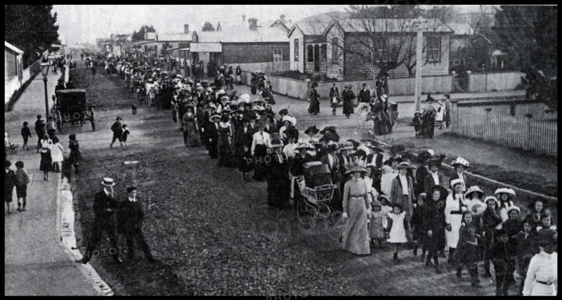 strike action in 1912 by gold miners in the New Zealand
