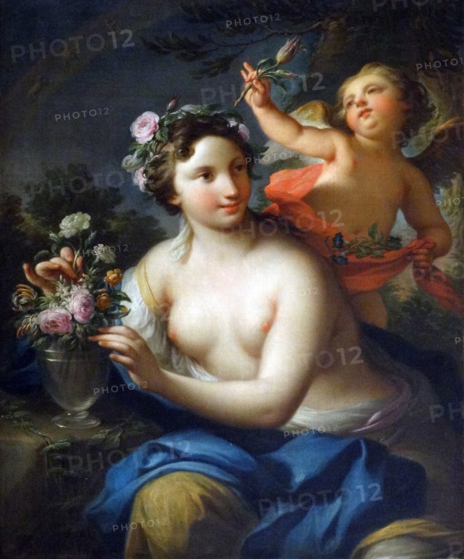 Allegory of Spring, c.1760 (oil on canvas) by Andrea Casali, (1705-84)