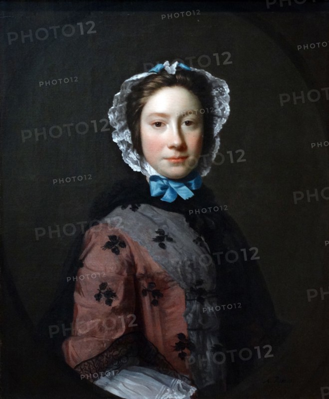 Rosamund Sargent, nee Chambers (1722-1792) by Allan Ramsay (1713-1784). Oil on canvas, 1749 Signed A Ramsay 1749