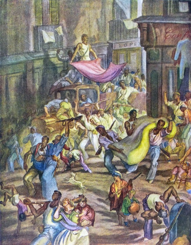 republicans looting during the Spanish Civil War