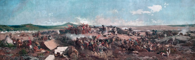 The Battle of Tetouan' by Mariano Fortuny