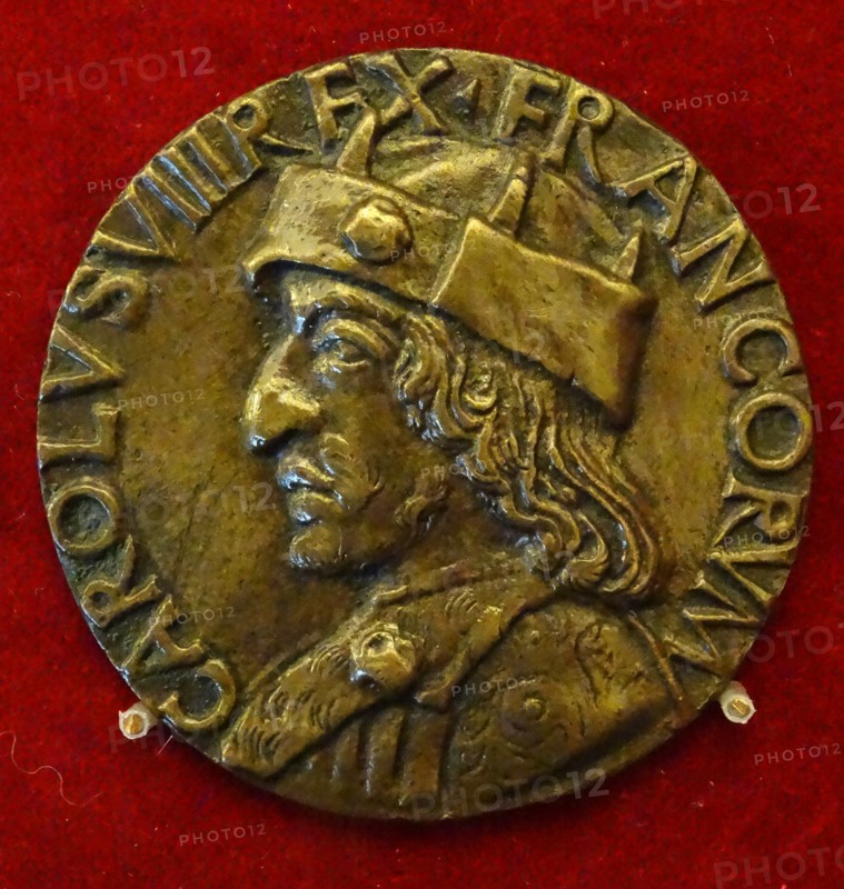 Plaque depicting King Charles VII of France