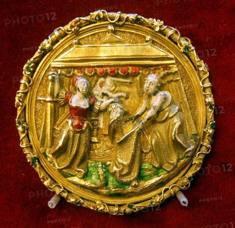 Pendant jewel depcitng the Incredulity of St. Thomas