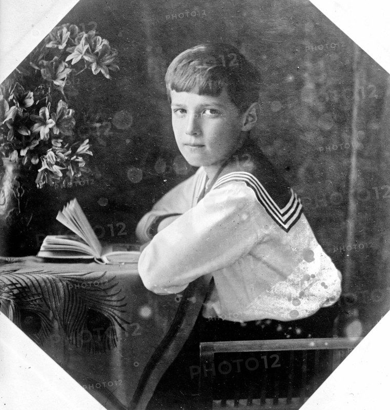 Photograph of Czarevitch Alexei Romanov