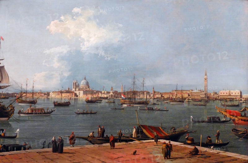 Venice: the Bacino di San Marco from San Giorgio Maggiore by Canaletto