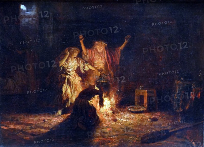 Decamps, The Witches in Macbeth
