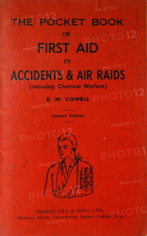Pocket book of First Aid in Accidents & Air Raids