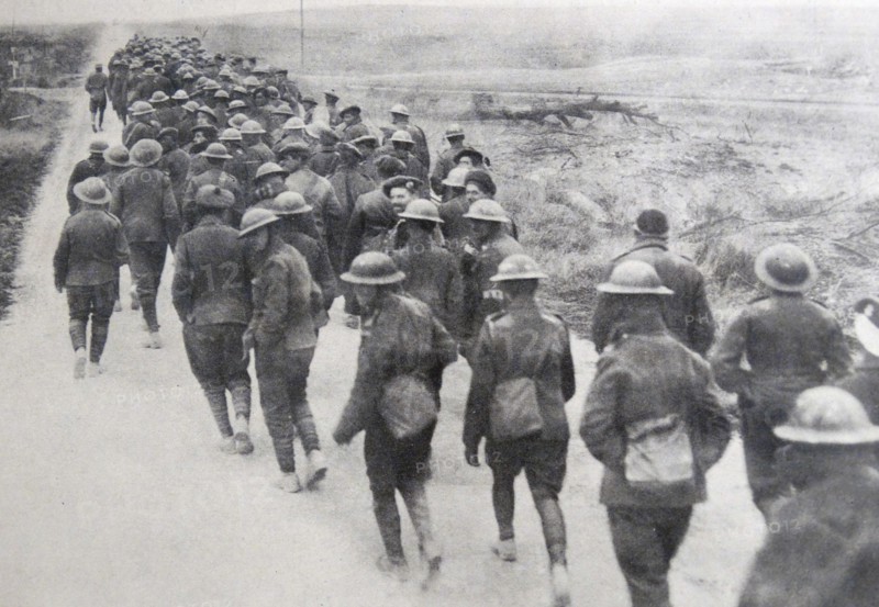 British prisoners of war captured by German forces