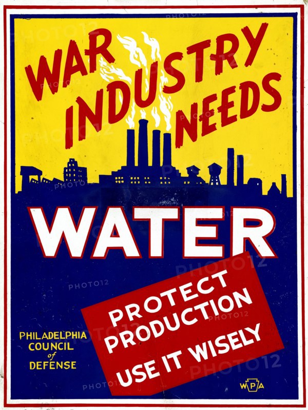 Federal Art Project World war two propaganda poster