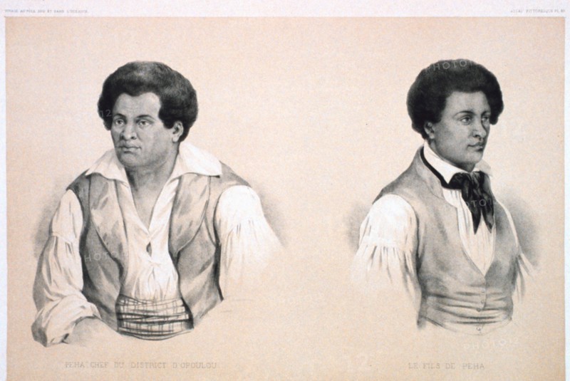 Sons of a tribal chief from Opoulou