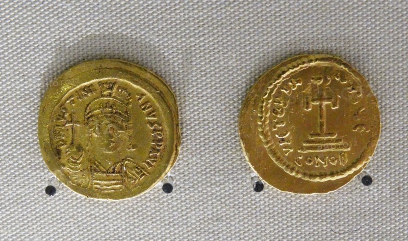 Byzantine gold coins