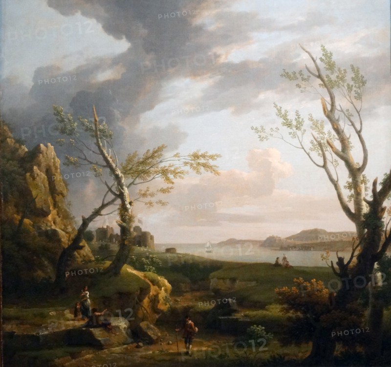 The Mouth of an Estuary' by George Lambert