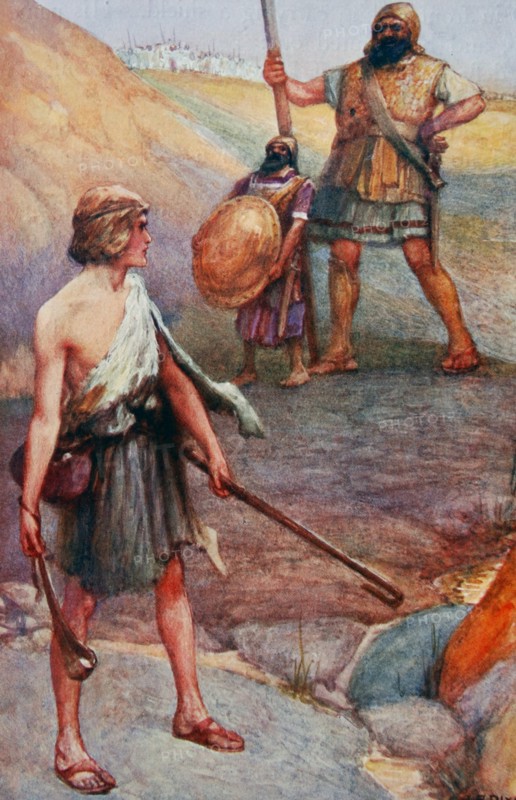 David and Goliath