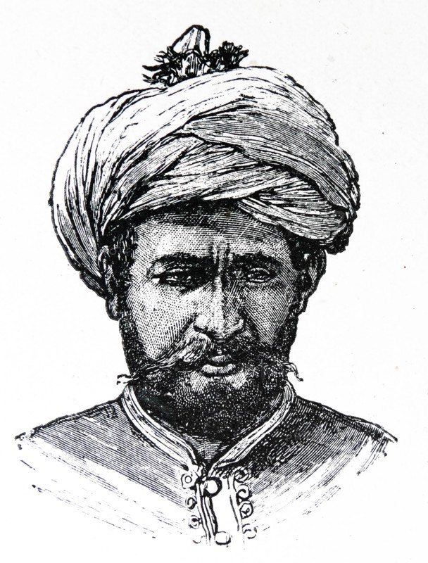Portrait of Mohmand chief of Lalpura