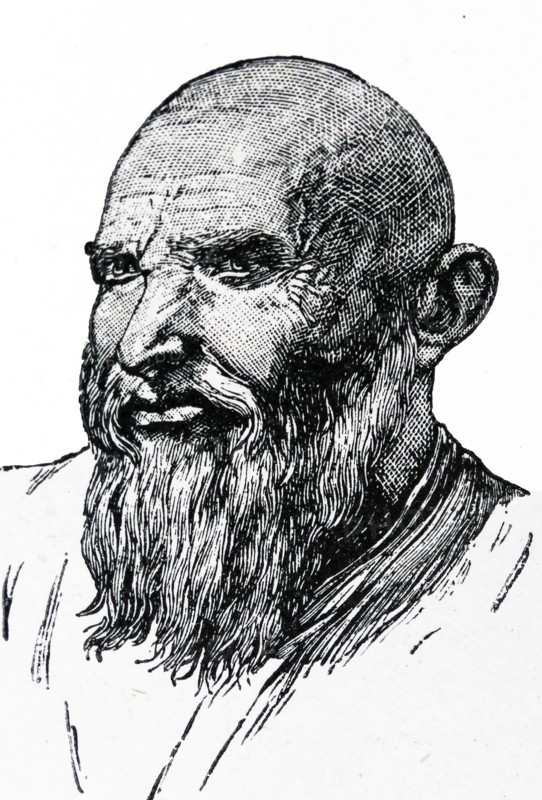 Portrait of a Mohmand chief of Dacca