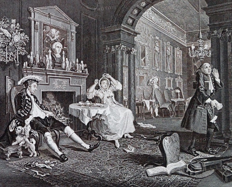 The Tête à Tête from Marriage à-la-mode
