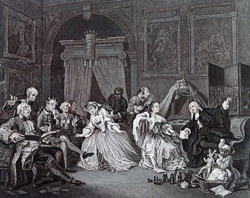 The Toilette from Marriage à-la-mode