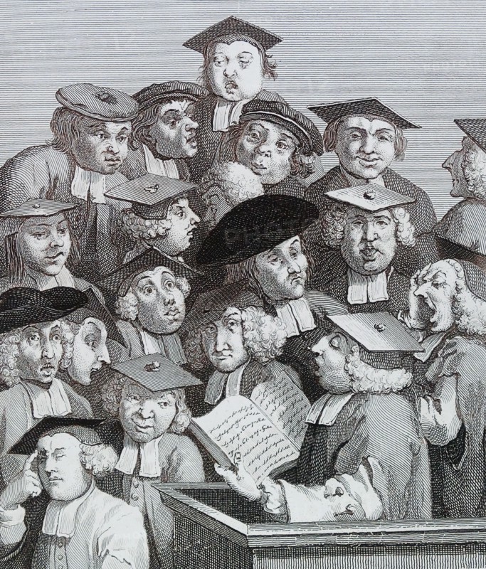 Scholars at a Lecture