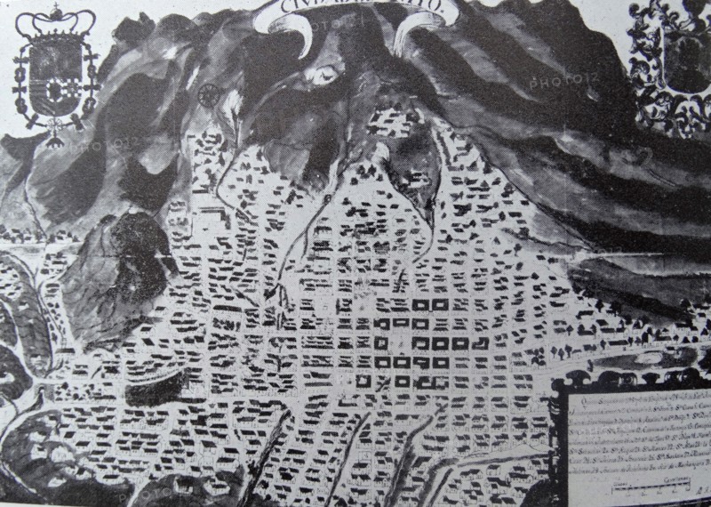 Plan of San Francisco during the 18th Century