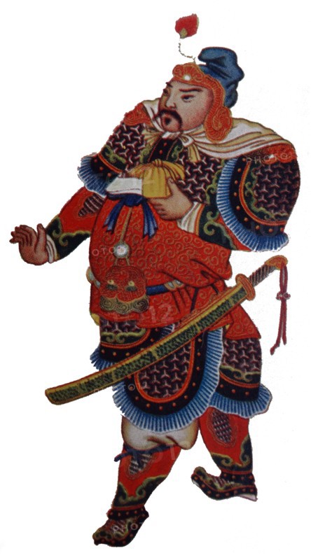 Illustration of patriot Yo Fei