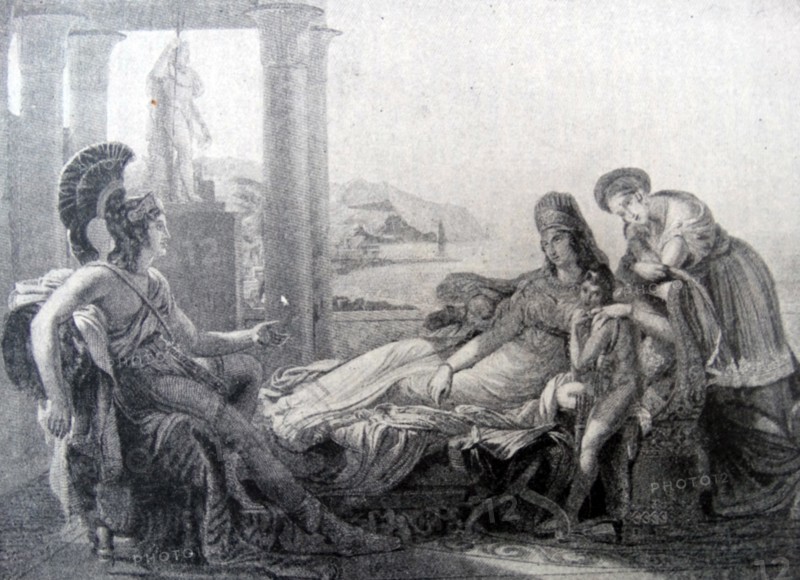Aeneas and Dido by Pierre-Narcisse Guérin