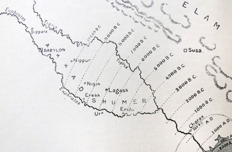 Map of Babylonia