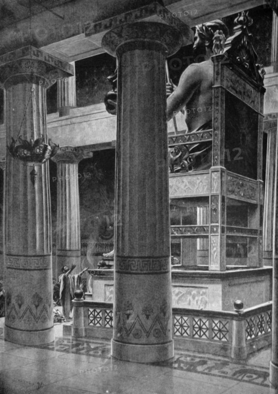 The Statue of Jupiter on Olympus by Phidias