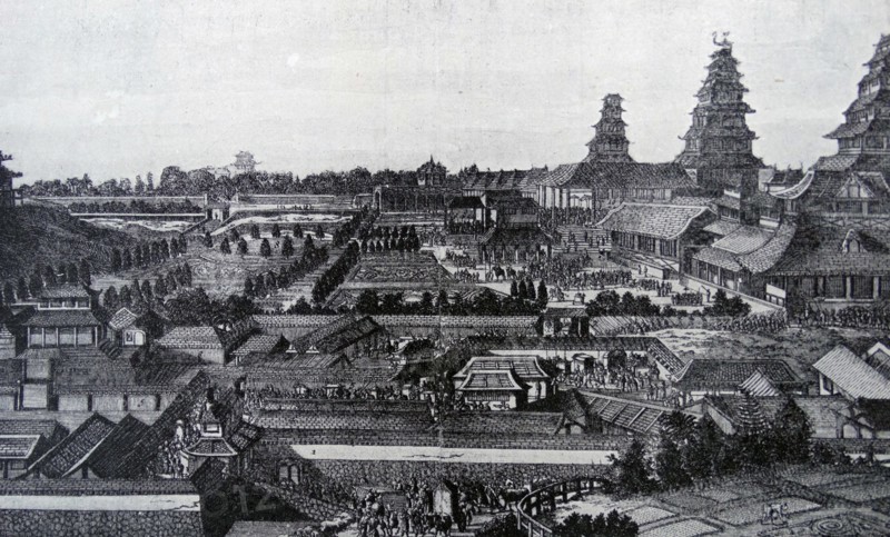 Illustration of the Nijo Castle
