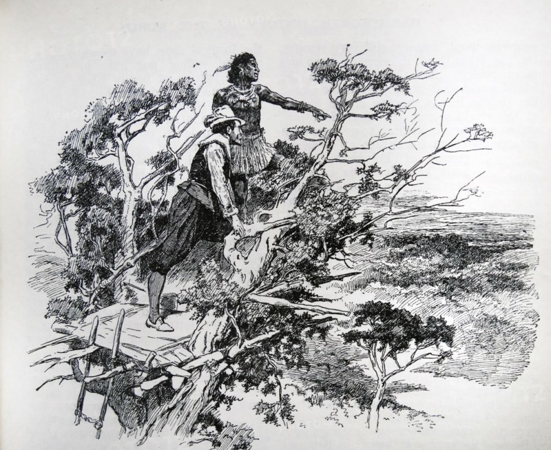 Drake's First Sight of the Pacific Ocean 1578