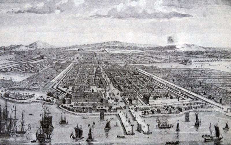 City of Batavia. headquarters of the Dutch East India Company