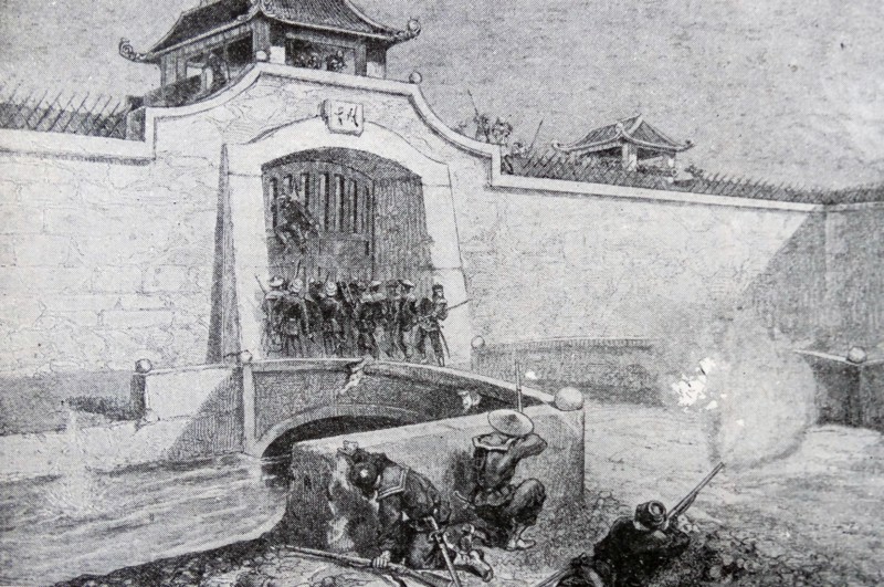 Capture of the Vietnamese city of Haiphong 1873