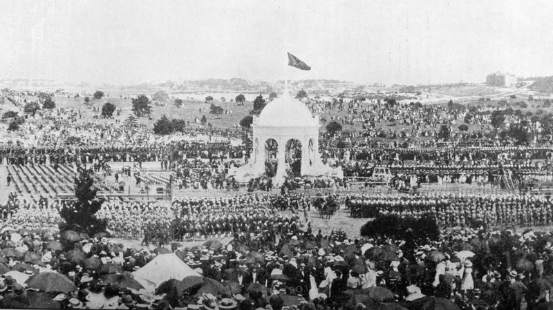 The Swearing-In Ceremony in the Centennial Park