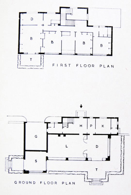 Floorplan of a luxury house on the Kent coast