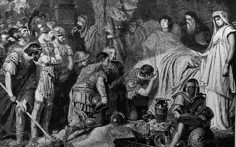 the death of Alexander the Great at Babylon