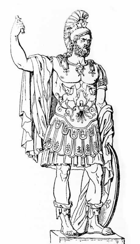 Illustration of Pyrrhus of Epirus
