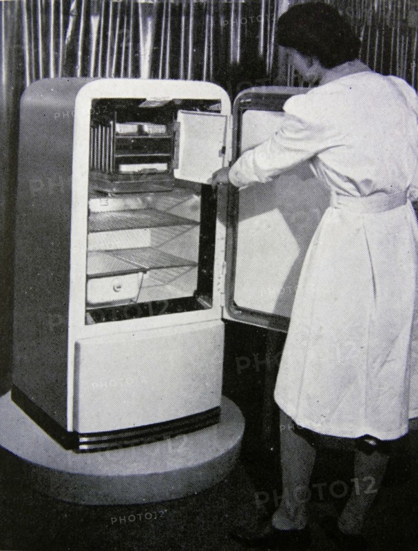 Advert for a electric 'Frigidaire' fridge